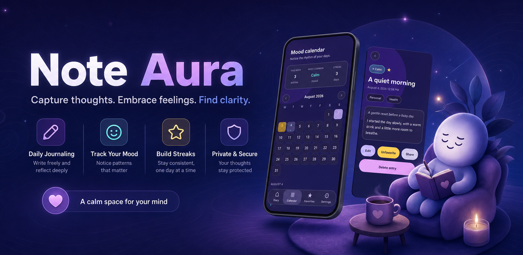 Note Aura promotional artwork